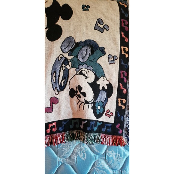 NWOT Baby Mickey & Co - Blanket Throw - Baby Disney characters with instruments! - Picture 6 of 11